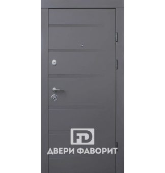 Дверь металлическая в коттедж с терморазрывом