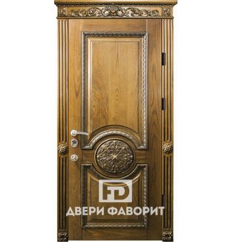Дверь входная парадная с терморазрывом в коттедж