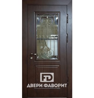Дверь железная с ковкой и терморазрывом