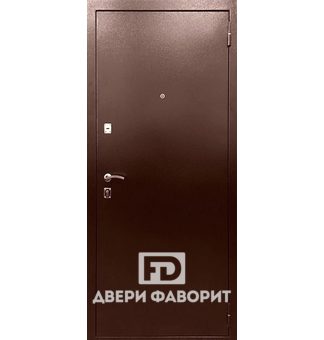 Дверь стальная c терморазрывом, покрытие цинкогрунт