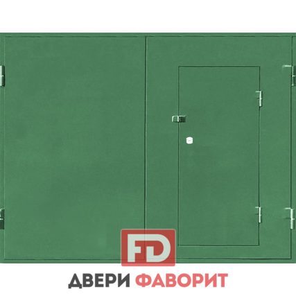 ворота гаражные стальные