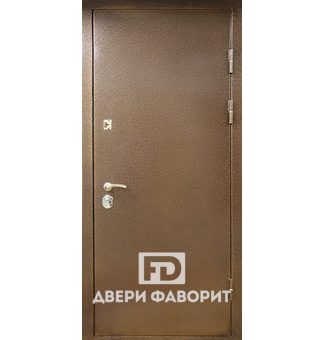 Стальная дверь с покраской цинкогрунтом (3 петли)