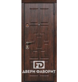 Дверь стальная с отделкой МДФ