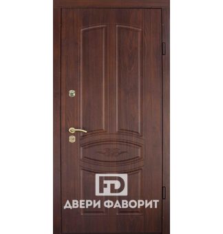 Дверь из стали с МДФ