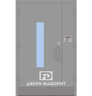 Дверь тамбурная двустворчатая