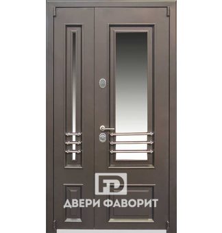 Железная дверь тамбурная двустворчатая