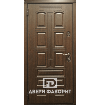 Уличная дверь без глазка с шумоизоляцией