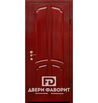 Дверь металлическая с филёнчатым МДФ