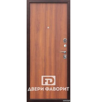 Недорогая входная дверь (ламинат)